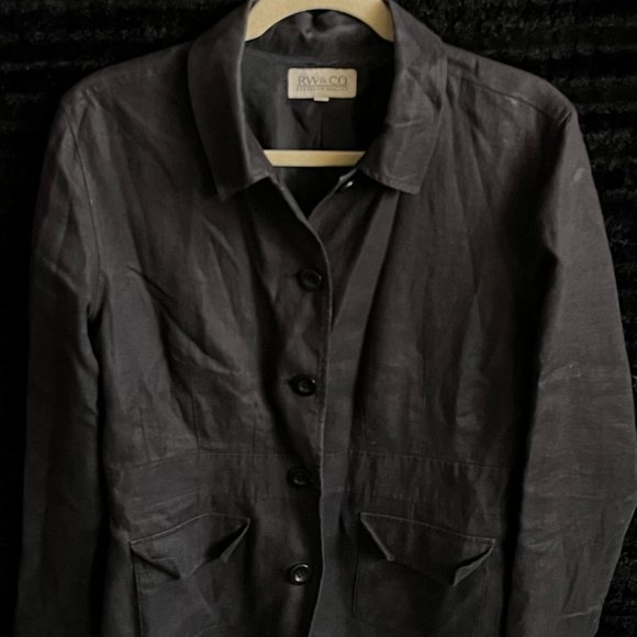 RW & Co Black Blazer - Picture 1 of 2